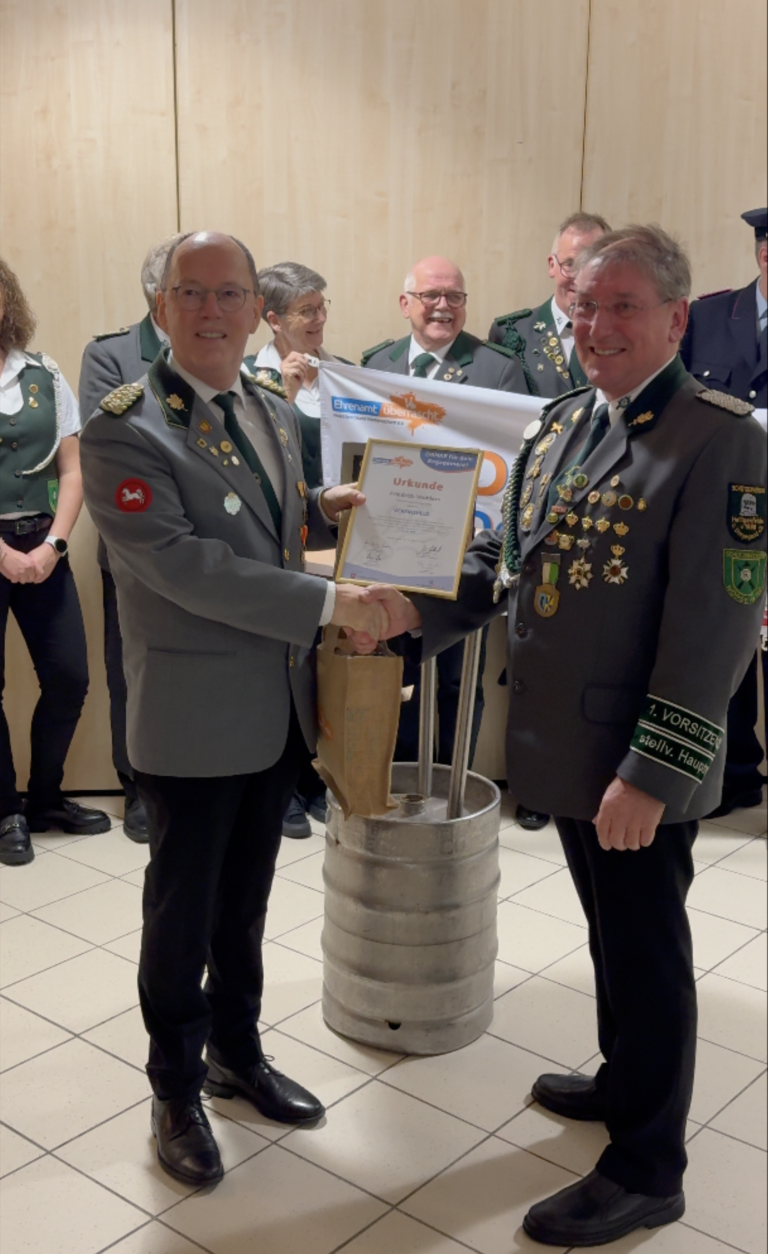 Ehrung für Verdienste: Friedrich Wohlers „Fize“