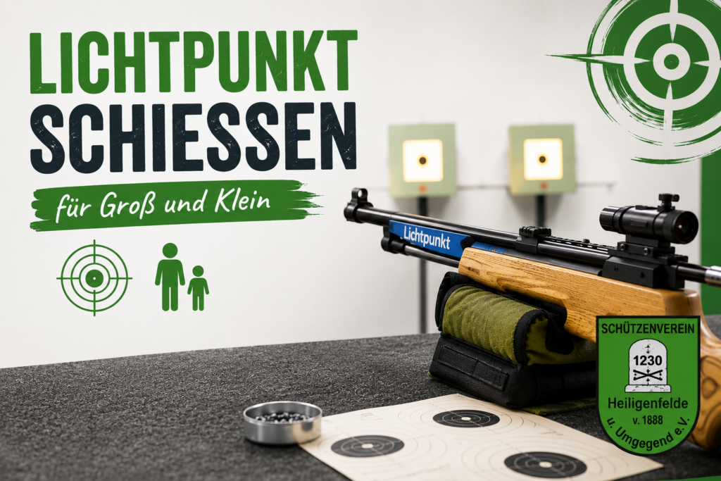 Lichtpunktschießen für Groß und Klein